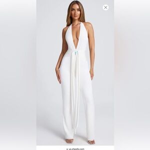 White jumpsuit